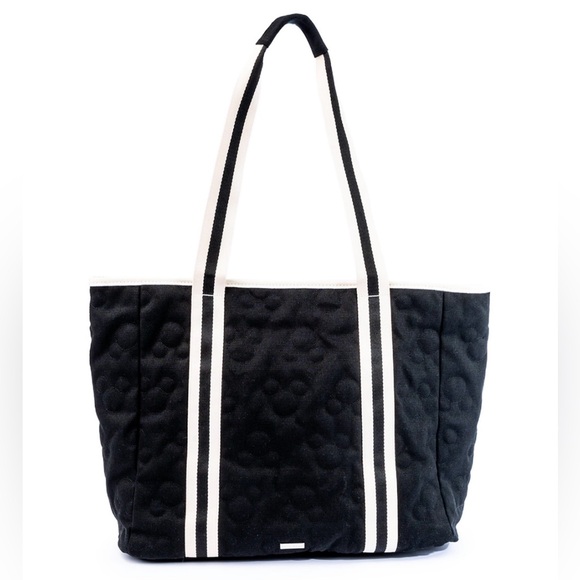 DISNEY MICKEY QUILTED TOTE BAG 
COLOR BLACK AND WHITE - Picture 2 of 12